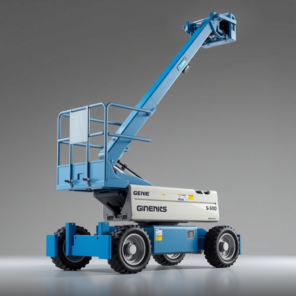 Genie S-60'ın sağlam çelik yapısı