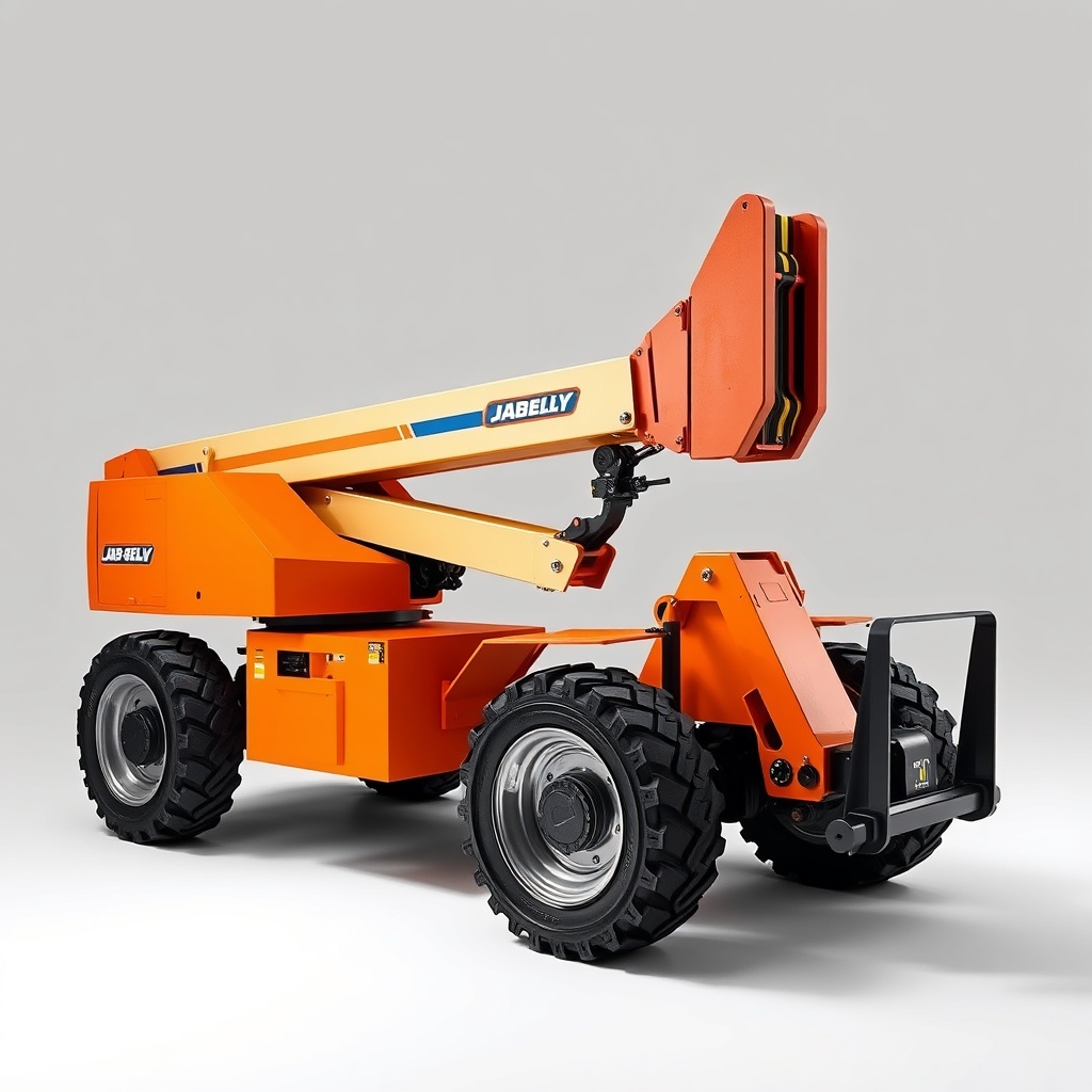 JLG 450AJ aracının tam boy profil fotoğrafı