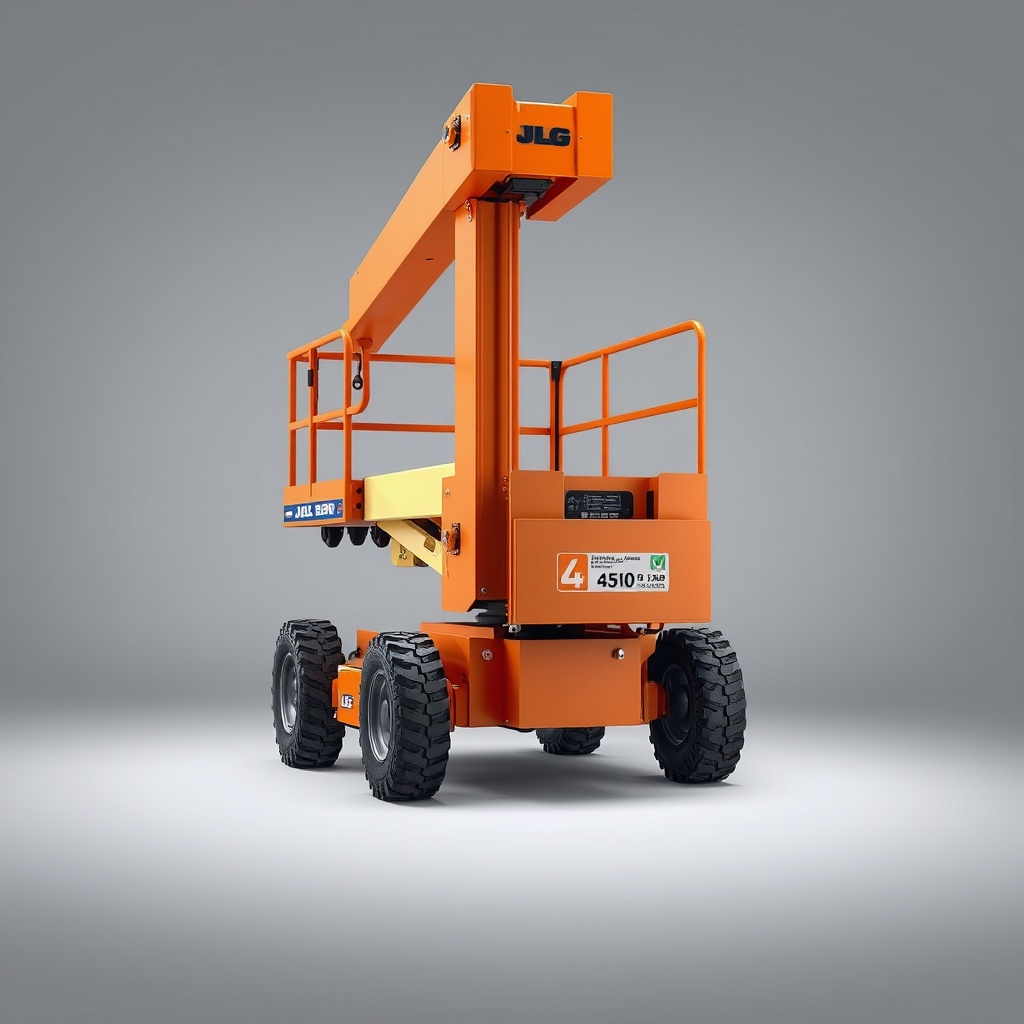 JLG 450AJ’nin radyatör ve soğutma sıvısı deposu